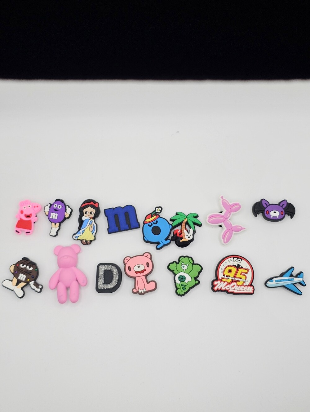 15pc Cartoon Characters & Icons Shoe Jibbitz Charms Set for Crocs/Clogs